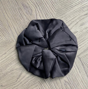 Black Jumbo Scrunchies