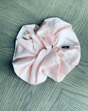 Light Pink Jumbo Scrunchies