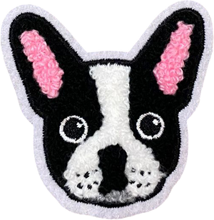 Fun Patches - Dog with white border